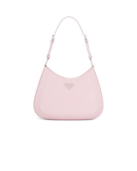 pink prada cleo bag|brushed leather shoulder bag Prada.